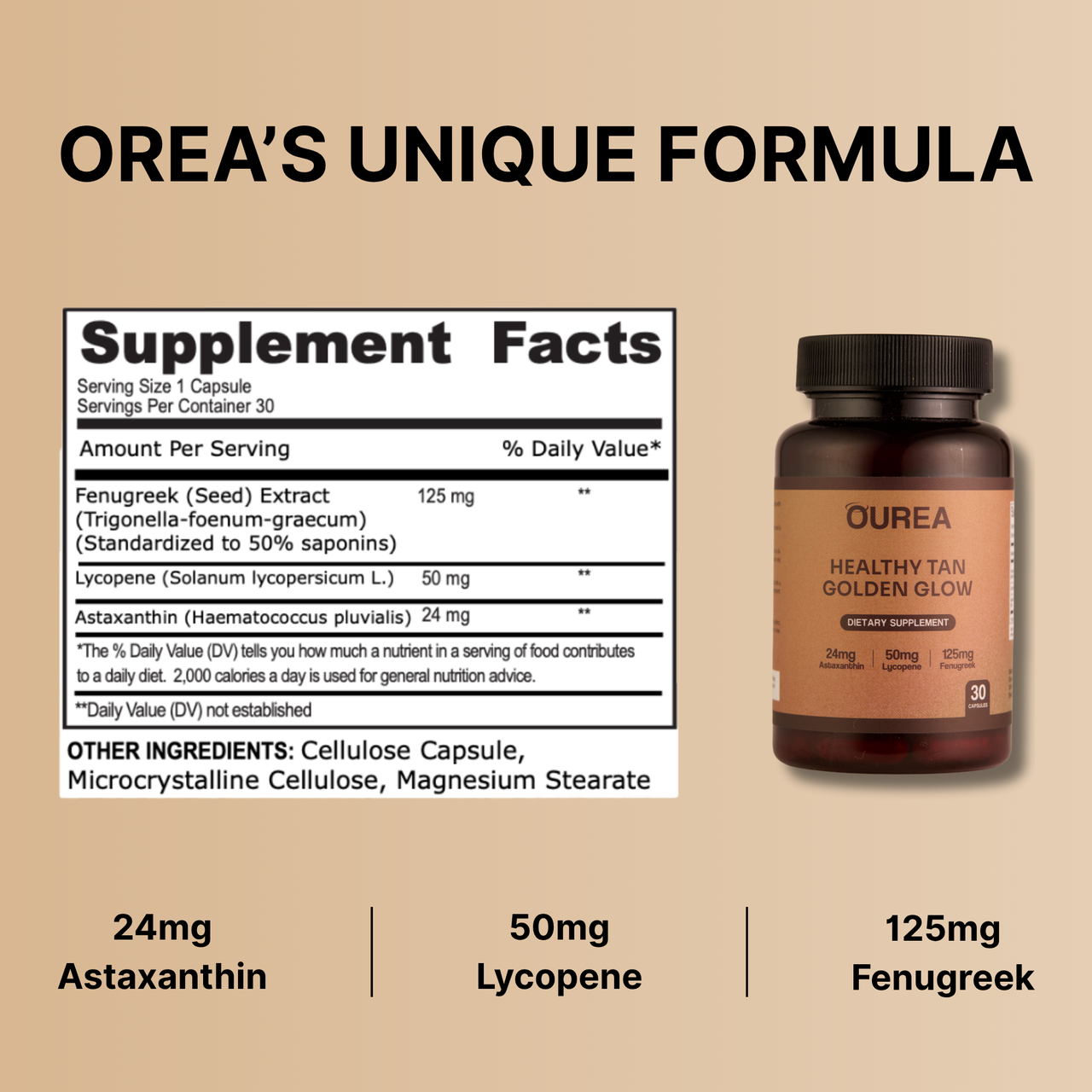 Ourea - Bronceado saludable