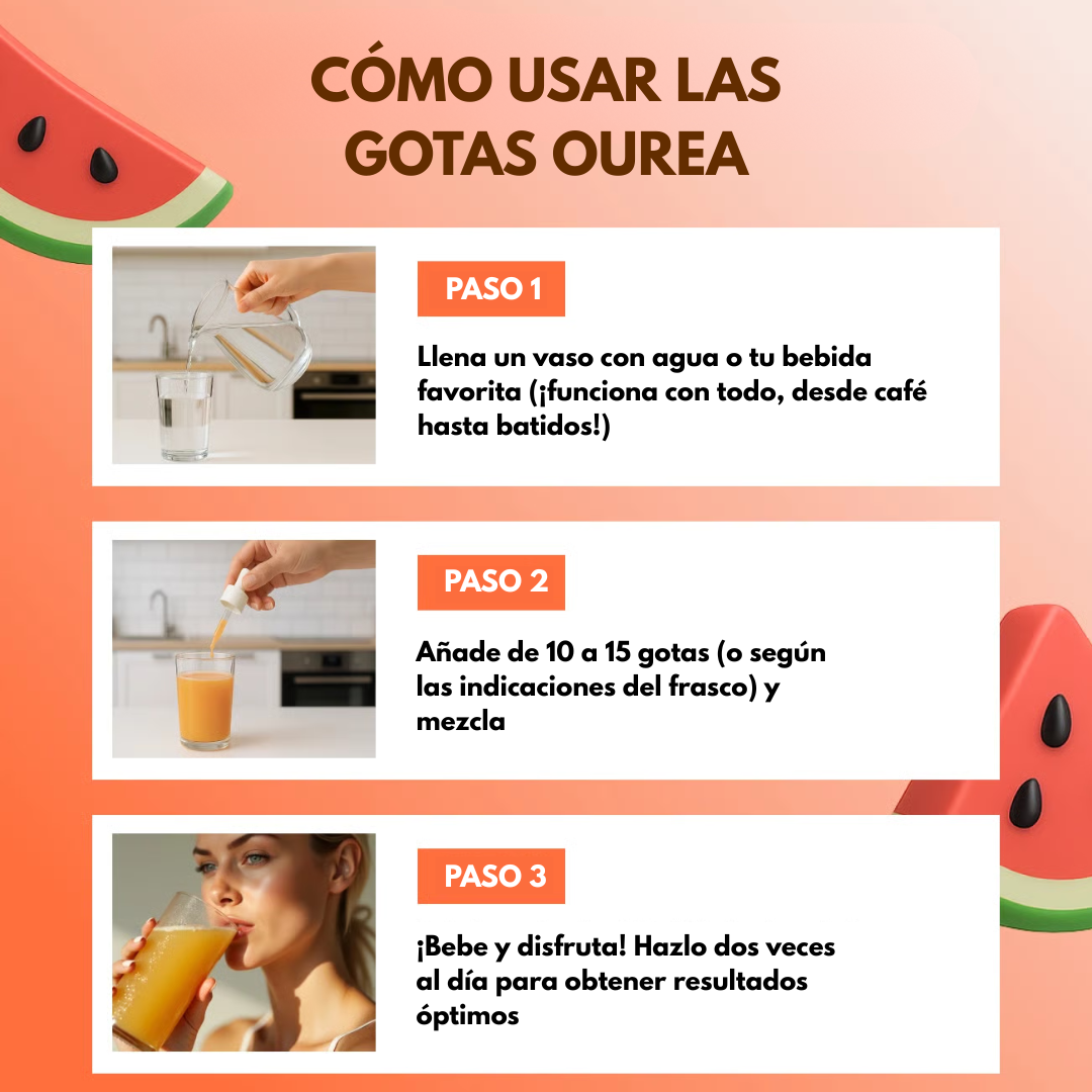 Ourea - Gotas Bronceadoras