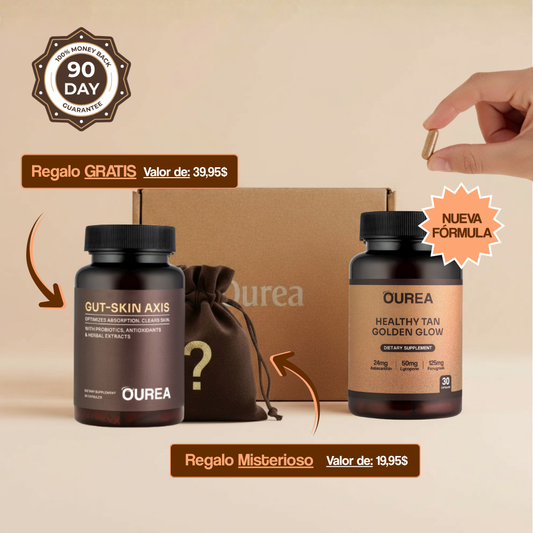 Ourea - Bronceado Saludable | 3 Regalos Incluidos