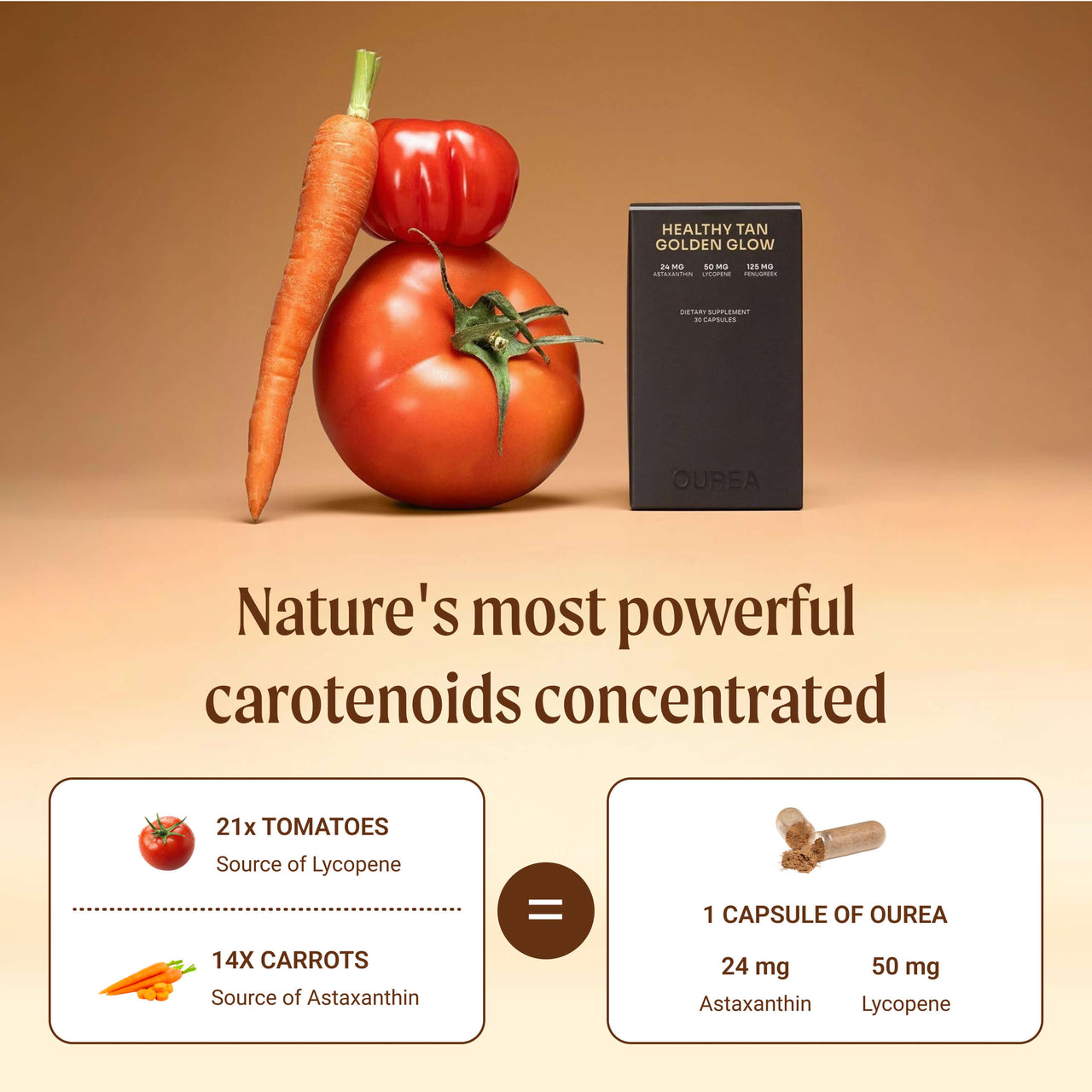 Ourea golden glow capsules