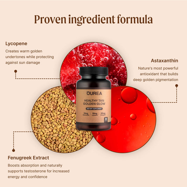 Ourea golden glow capsules